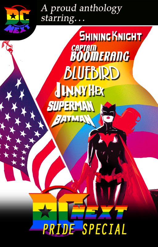DCNextFanfic's tweet photo. Out at long last! Check out our 2021 Pride anthology celebrating LGBTQ+ heroes, written by LGBTQ+ writers! This was a real labor of love so we hope you enjoy!
https://t.co/iZwLLwnY12
#DCNext #Bluebird #ShiningKnight #JinnyHex #Batman #Superman #Pride #Pride2021 #LGBTQ https://t.co/v5G7OIiywk