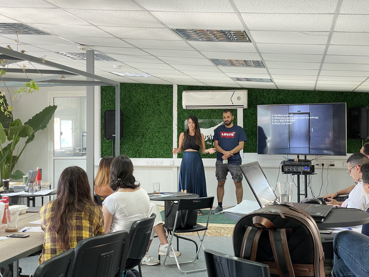 26 social innovators, 13 teams, 6 expert trainers, 2 babies, 1 magician🕴🪄. The Phase 3 weekend Bootcamp of CyprusInno’s SDG #Innovation Pre-#Accelerator Programme at The Base by CyprusInno was an absolute blast 🚀. A welcome back to live, in-person events (with restrictions)😷