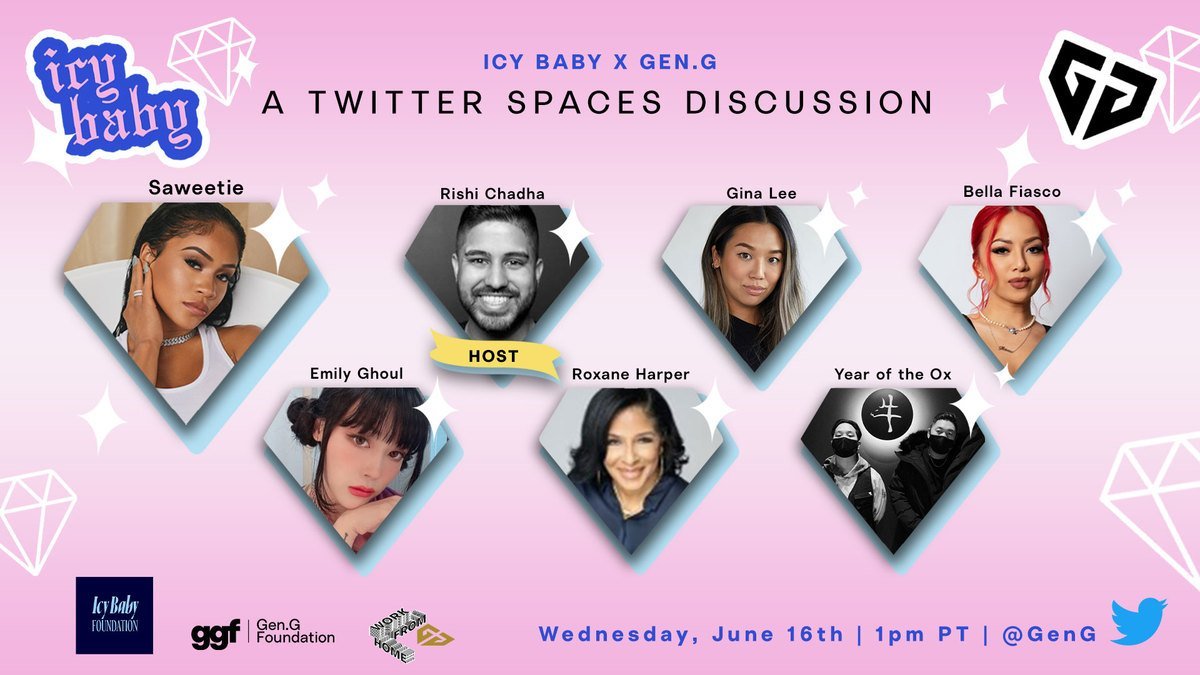 TODAY is the DAY! ❄️

We'll be having our Twitter Spaces discussion w/ <a href="/Saweetie/">💎</a>! If you have any questions for her or our guests reply to this thread for a chance to have them answered live! 💬

🗣️: x.com/i/spaces/1DXxy…