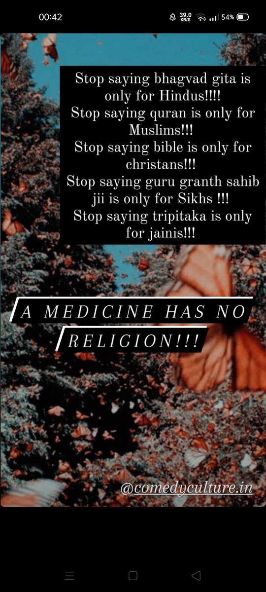 dolcechild24's tweet image. Every book every holy scripture teaches something good .. something valuable....these sayings could change your life you just need to understand them .....

#ThursdayThoughts #ThursdayMotivation #religiousunity