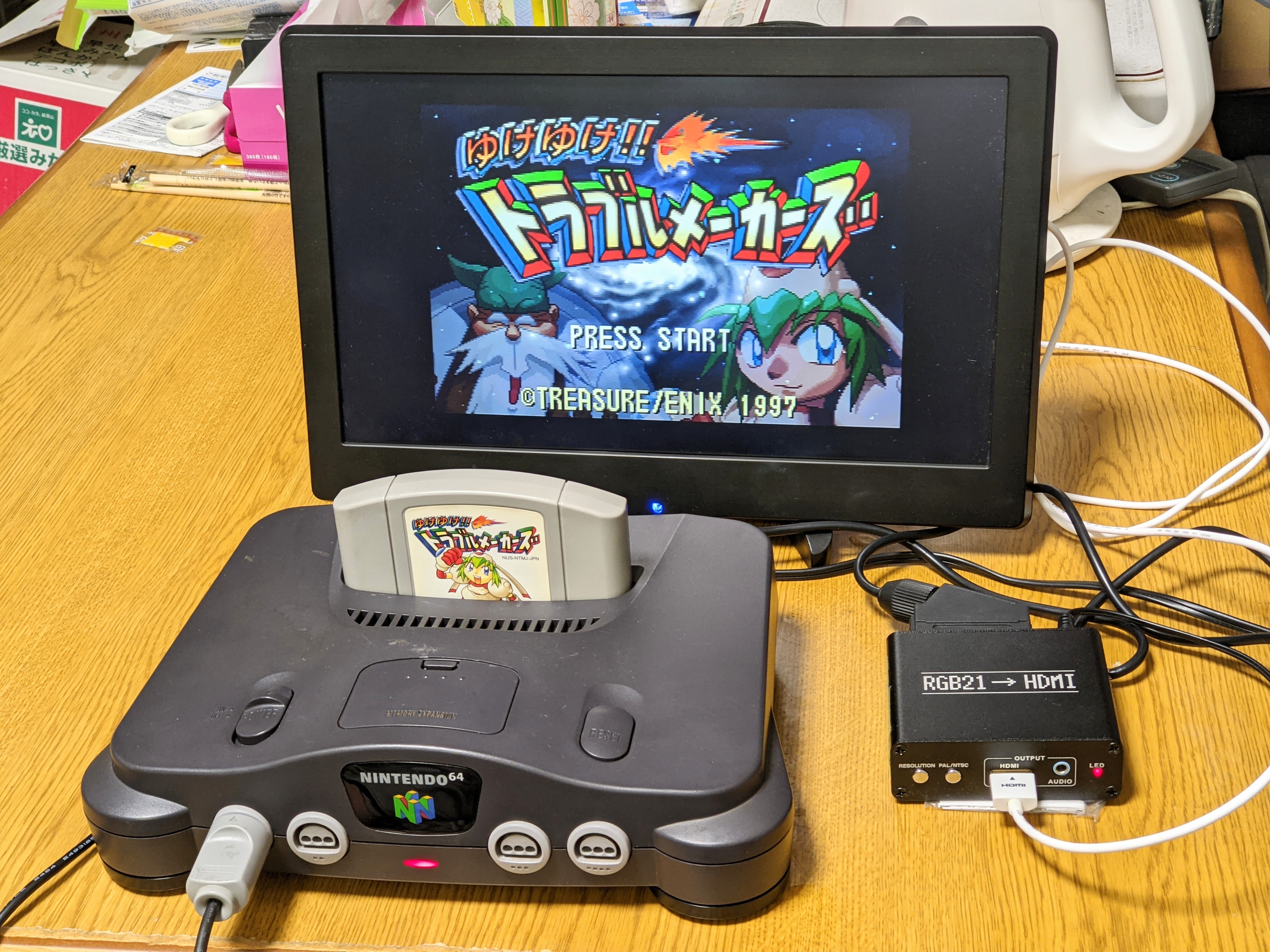 ニンテンドー64 RGB出力化改造済 - メルカリ