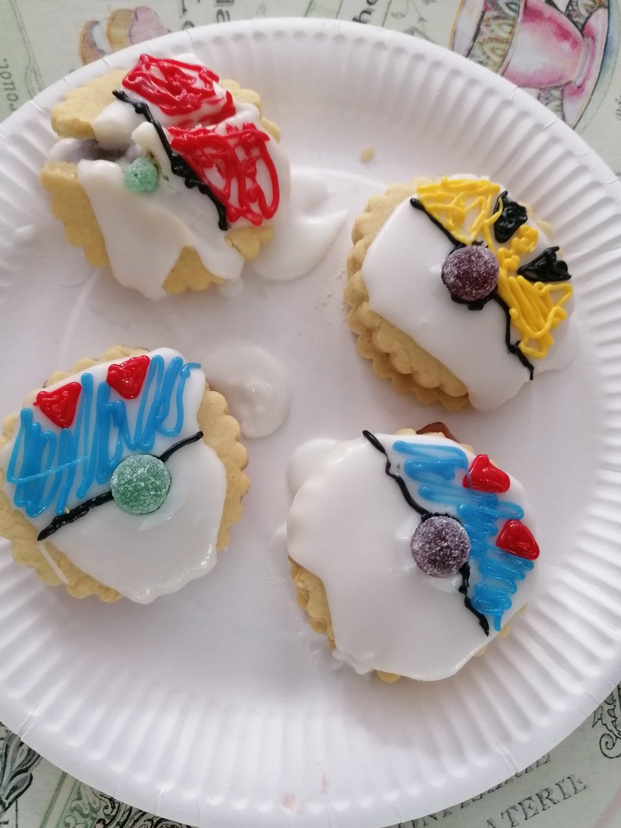 lpaton07's tweet photo. 'This is why I do it' moment of the week.
Empire biscuits, that the pupil named PokeM biscuits, made and decorated in our Nurture Room in the last few days to support transition. Must improve my Pokemon knowledge!! 
@haddington_prim
#transitionsarekey #nurtureprinciples #suchfun https://t.co/mg0p4w96eT
