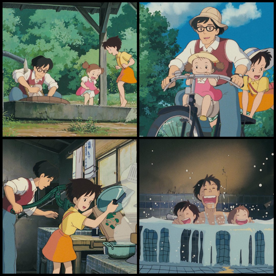Studio Ghibli Did You Know Mei And Satsuki S Dad From My Neighbor Totoro Was Voiced By Shigesato Itoi Director Of The Nintendo Game Earthbound Fathersday T Co Fpbowctjlx Twitter