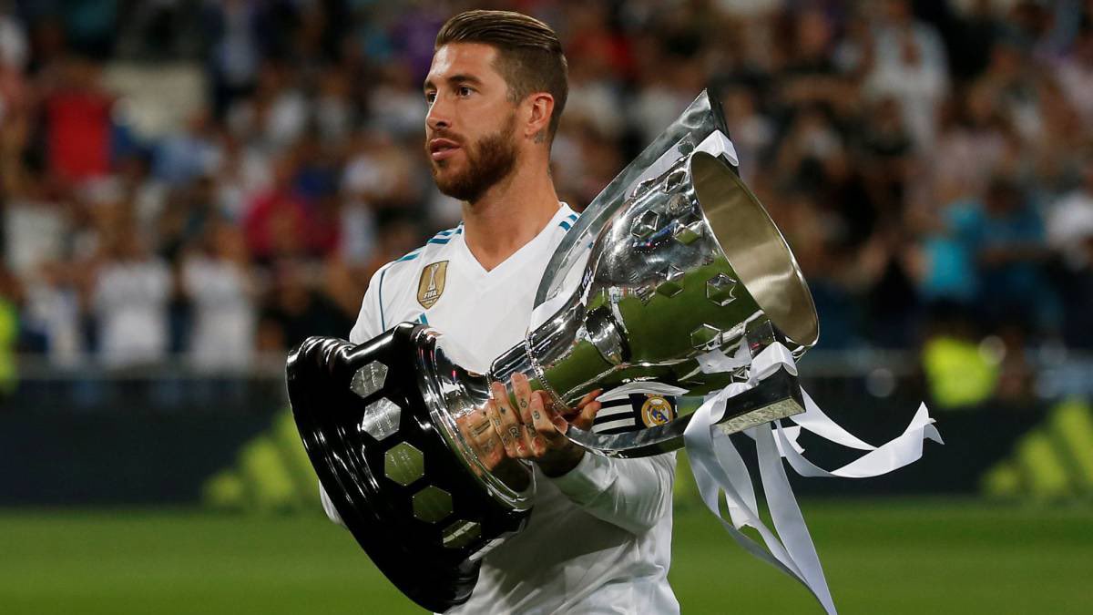 EiFSoccer's tweet photo. WOW. Sergio Ramos is leaving Real Madrid, feels almost surreal to say that.

The best CB in Madrid’s history, leading them to countless titles on so many occasions.

A true captain and legend of Madrid. Will be crazy to see him away from Los Blancos. What a legacy he has there. https://t.co/0v6PD63uIJ