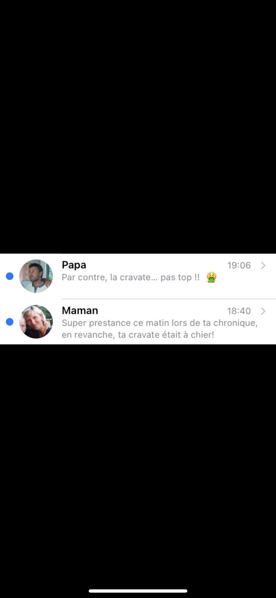 Ma réaction aux sympathiques commentaires de mes parents mdr