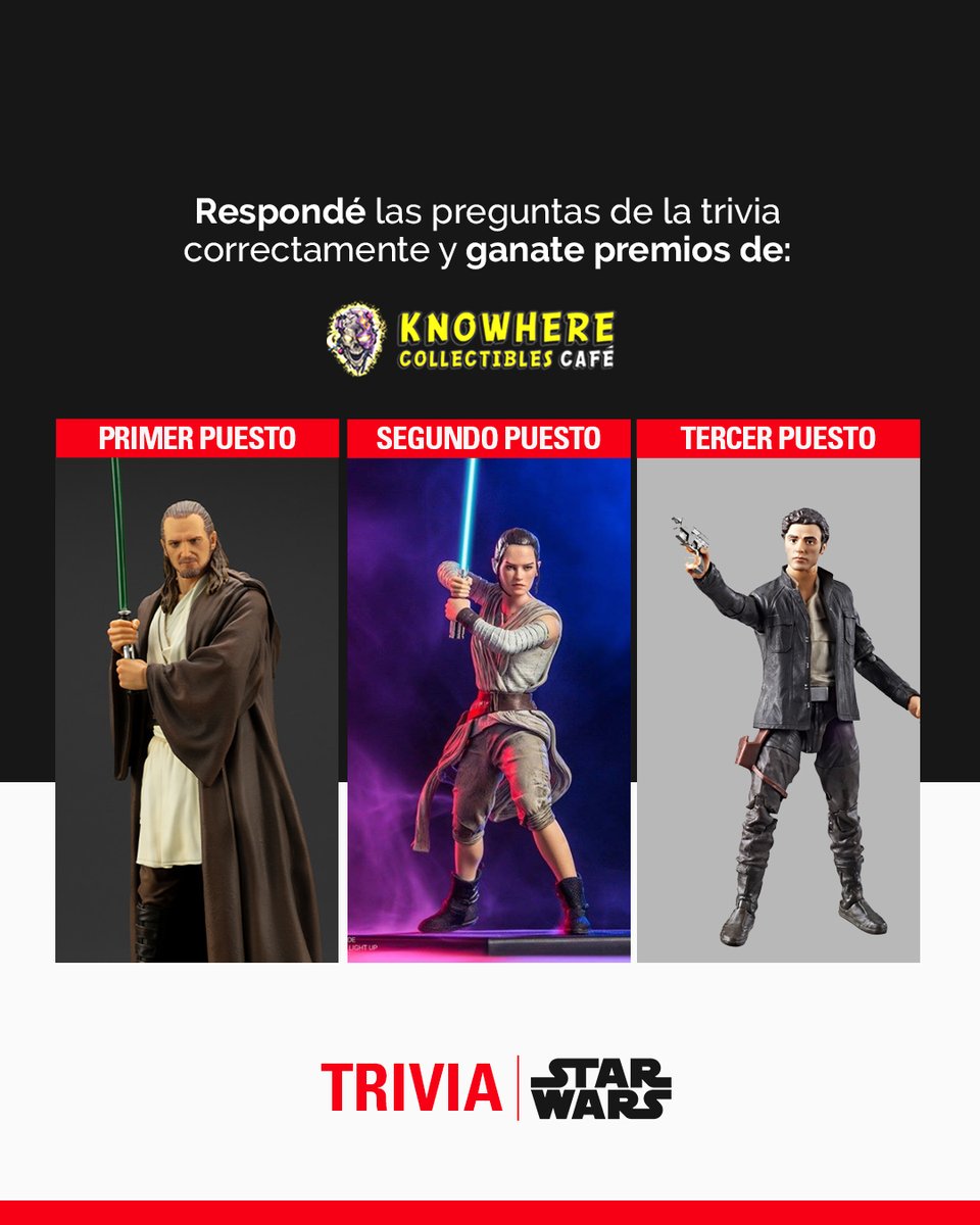 ¡Últimas horas para sumarse! No te quedes afuera de la Trivia de Star Wars en beneficio de la Casa, grandes premios de <a href="/KnowhereC/">KnowhereCollectibles</a> y la conducción de <a href="/fechu/">Federico Ini</a> ¡Que la fuerza los acompañe!