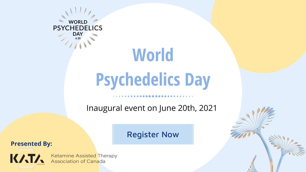 World Psychedelics Day is this Sunday June 20.   
Have you registered for your FREE ticket yet?🍄620.worldpsychedelicsday.org/tickets/
<a href="/PsychedelicsDay/">World Psychedelics Day</a>

 #WPD #worldpsychedelicsday #psychedelics