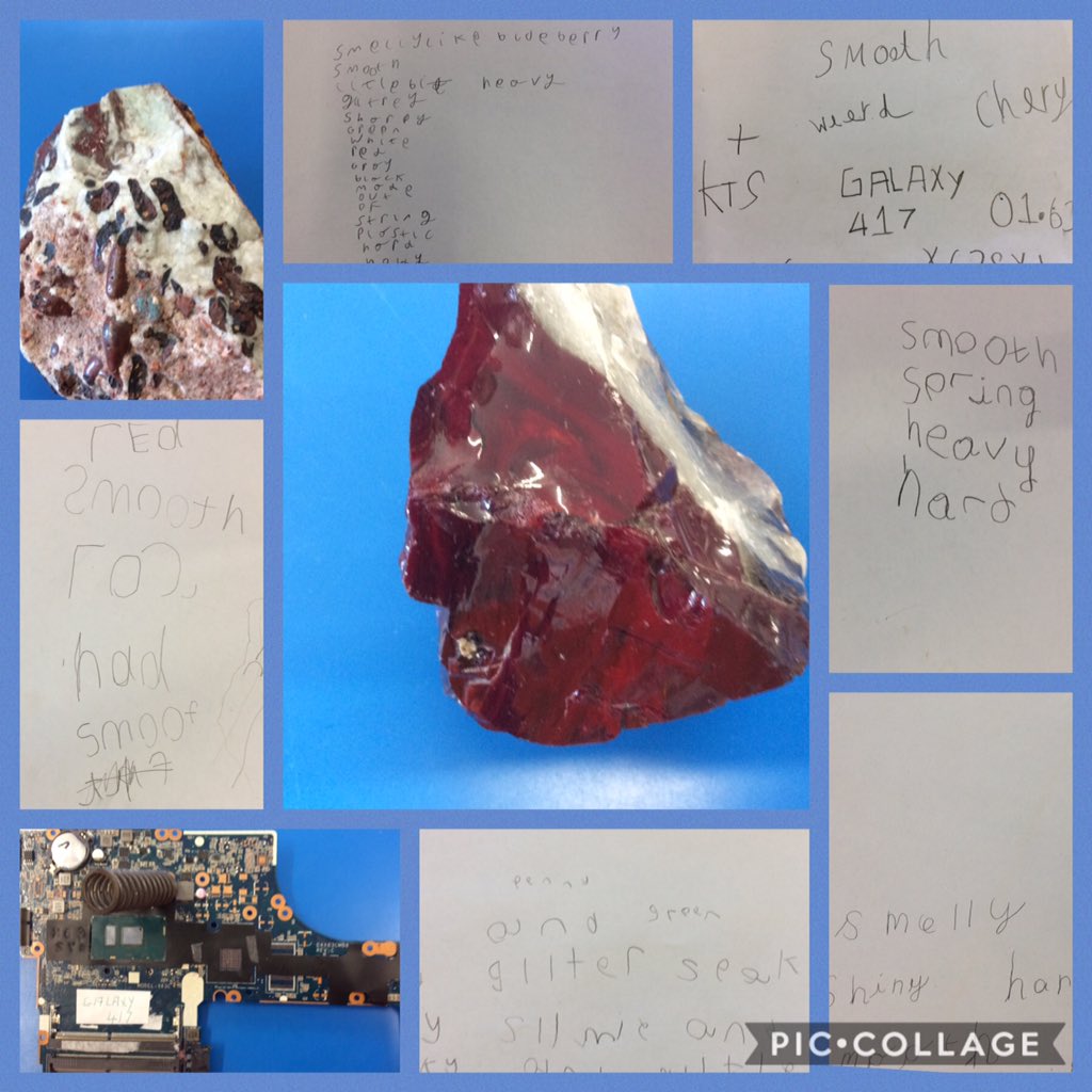 MrsF_StHelens's tweet photo. Today we looked closely at the samples we collected from the UFO CRASH!! @MrsE_F2StHelens @HeadofSchoolSH @LeishmanMrs @MeadsteadD https://t.co/maLLV4orIy