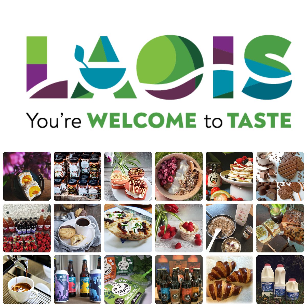 So Excited to announce our first #LaoisTaste Producers Stand @ Portlaoise Farmers Market this Friday June 18th from 9am-2pm! (Peppers Lane, Portlaoise, off Lyster Square) 🤩 Make sure to visit, meet some of our Producers &amp; #LOVELOCAL ☘️💙 #RT #Foodies #Laois #Provenance #Local