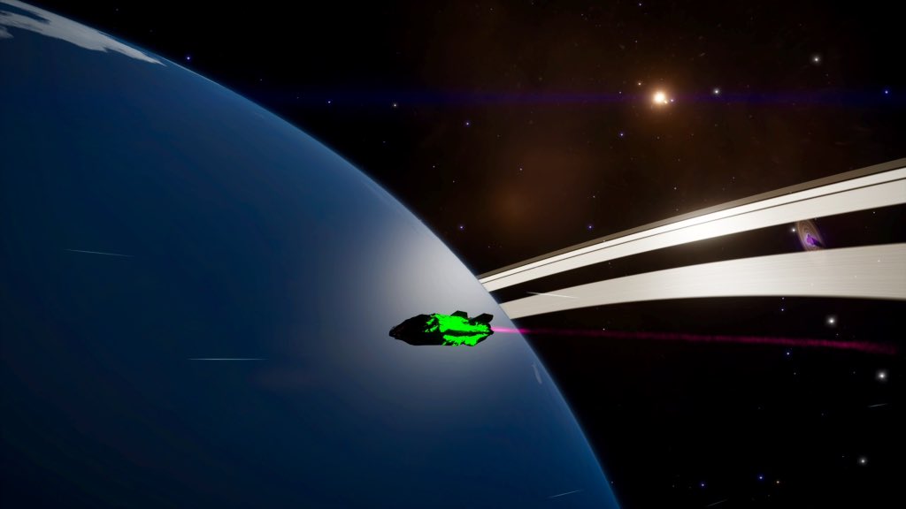 Niibl's tweet photo. Day 1100 - Expedition Aqua
Me alone in the Black
Orbiting a ringed class Y dwarf, in a class F system, 2 terraformable rocky worlds with SO2 atmospheres, as well as a ringed ocean world with an H2O rich O2 atmosphere.
@EliteDangerous
@MissionFarsight
#StellarScreenshots https://t.co/BEZPdjcw1t