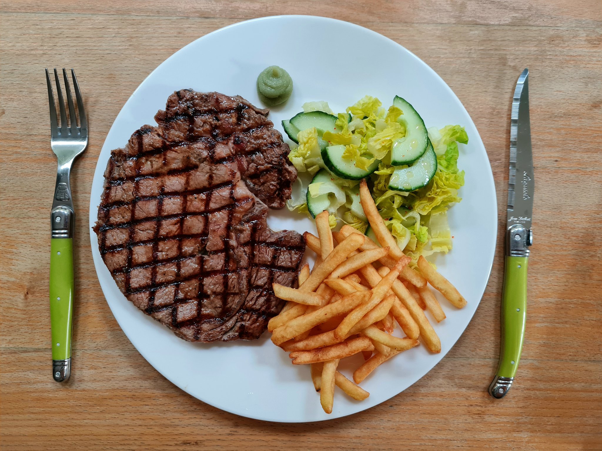 David K Smith on X: Its been a challenging few days, so tonight I've got a  ribeye steak in my favourite miso marinade, a glass of red wine on hold,  and I'm