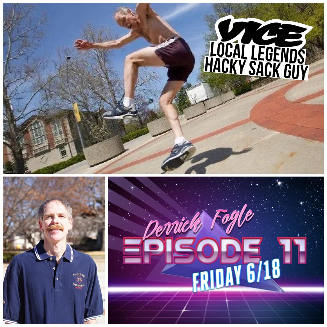 OverNerdy's tweet photo. Join us on our next episode as we talk to Derrick Fogle, Missouri’s very own Hacky Sack Guy. The FootBag champion who has become a local legend. Episode premiers this friday 6/16/21.  STAY TUNED!! 

#podcast #nerd #collector #collectables #nerdlife #geek #podcastlife #hackysack https://t.co/wituh9pLPt