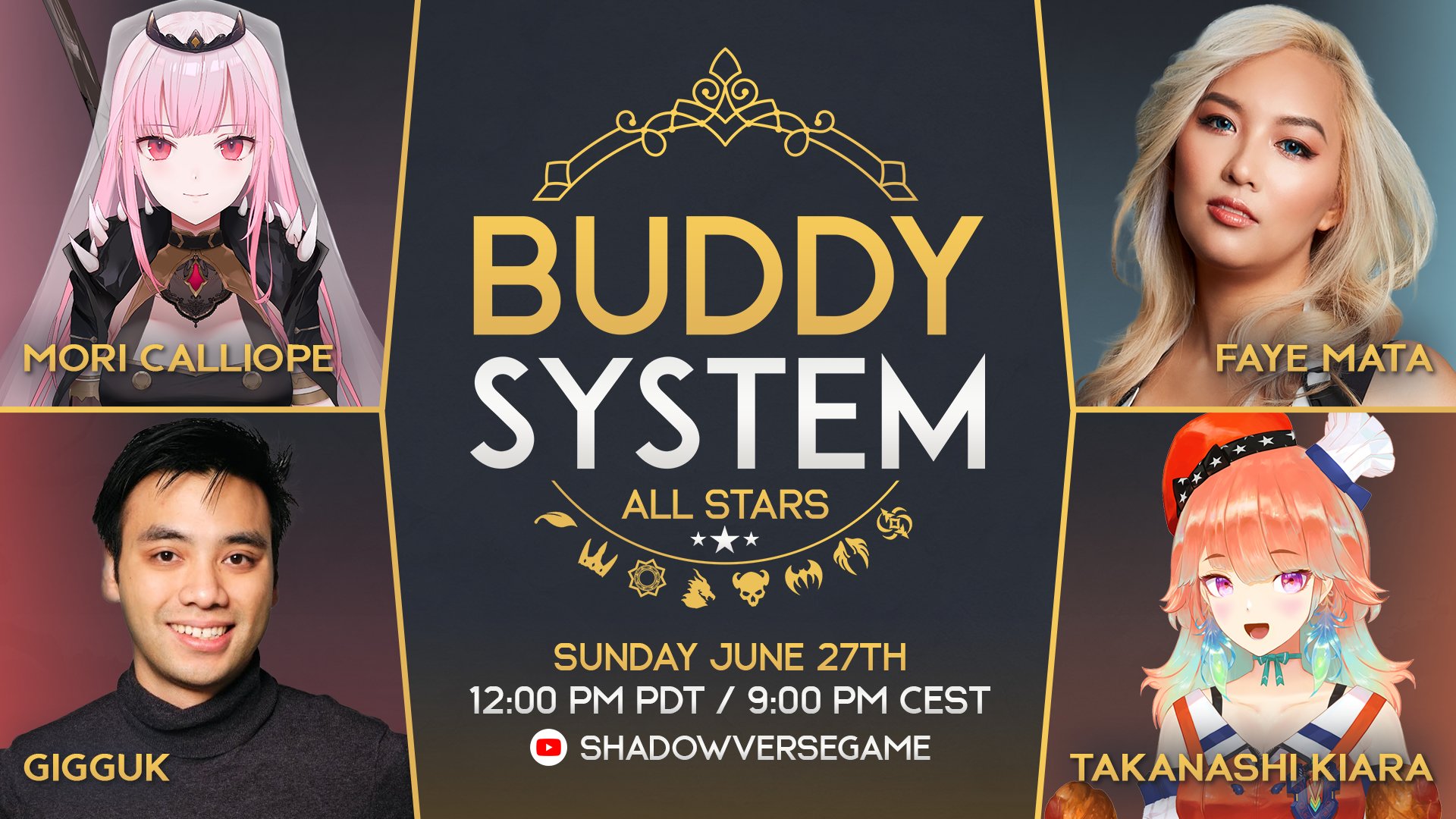 Shadowverse on X: 🎉Announcing the Buddy System Community Edition!🎉 Join  us as we embark on another year of unforgettable moments!🌟✨ Save the date  for our 7th Anniversary  stream on Saturday, June