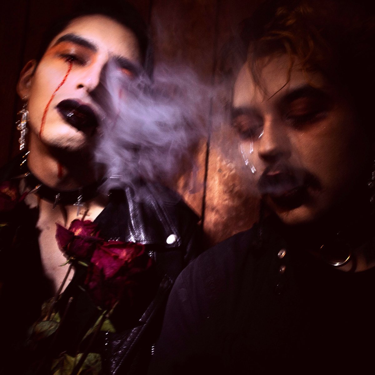 Are u ready? Our self-titled EP drops June 25th 🥀 We will be performing songs from our EP at Goth Prom on June 26th and at Cathedral on July 3rd 🖤 #tsaffire