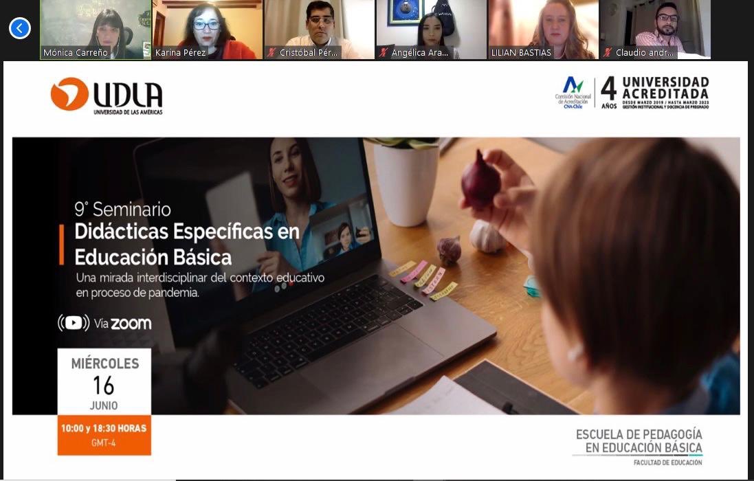 PedBasicaUDLA's tweet photo. Segunda jornada del 9º Seminario Didácticas Específicas en Educación Básica.

- ¿Cuántas veces cabe 2 en el 13? Profe... ¡yo no sé dividir! Y mis estudiantes nuevamente no saben dividir.
- innovaciones didácticas en el contexto pandémico: una mirada desde el lenguaje.

@FeduUdla https://t.co/d1hC8jlP0k