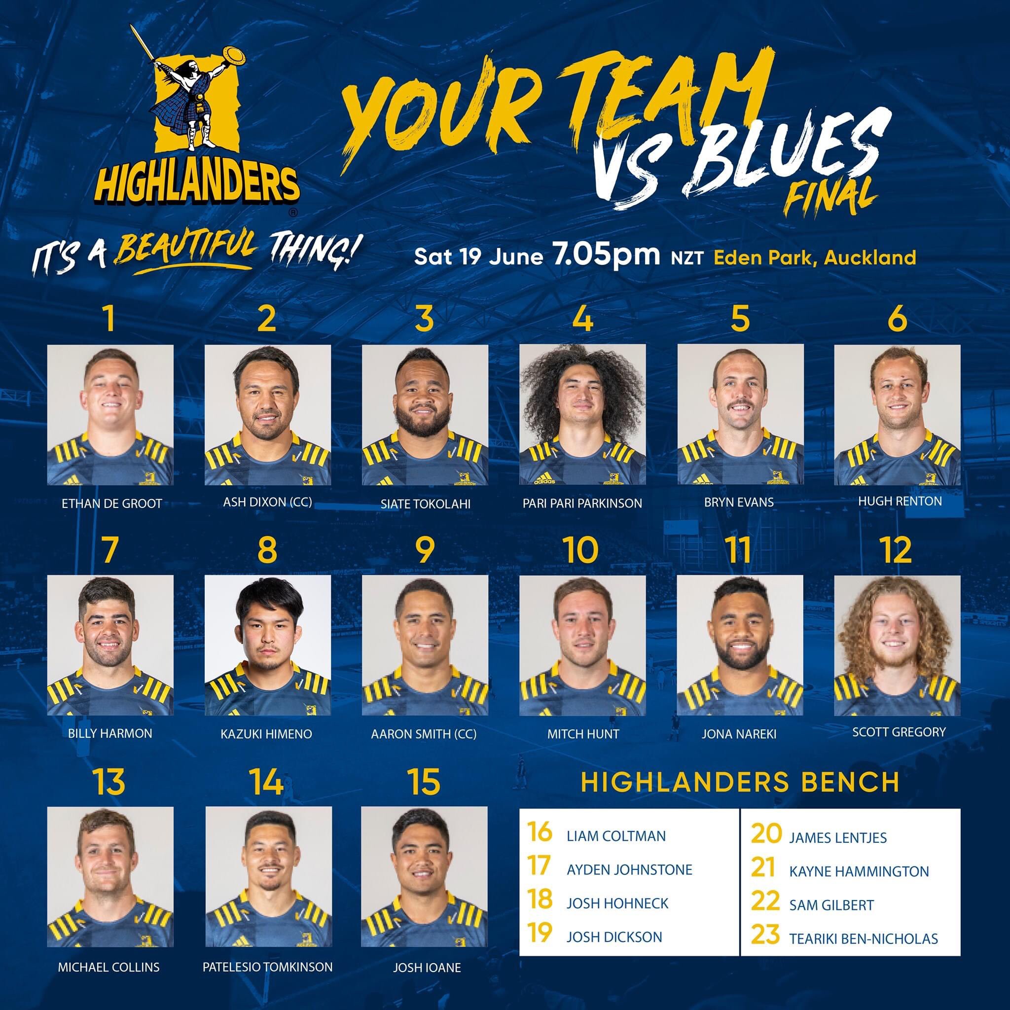 Speight’s Highlanders on Twitter: