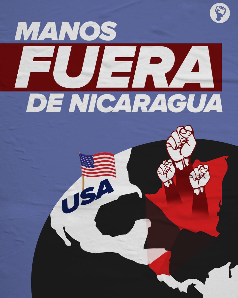 mijamart88's tweet photo. En la tierra de Sandino no aceptamos #NiChantajesNiAmenazas,
En la tierra de Sandino somos libres y dignos,
En la tierra de Sandino, somos guerreros defensores de la patria!

#EleccionesSinInjerencia https://t.co/lXUwnOAAZo