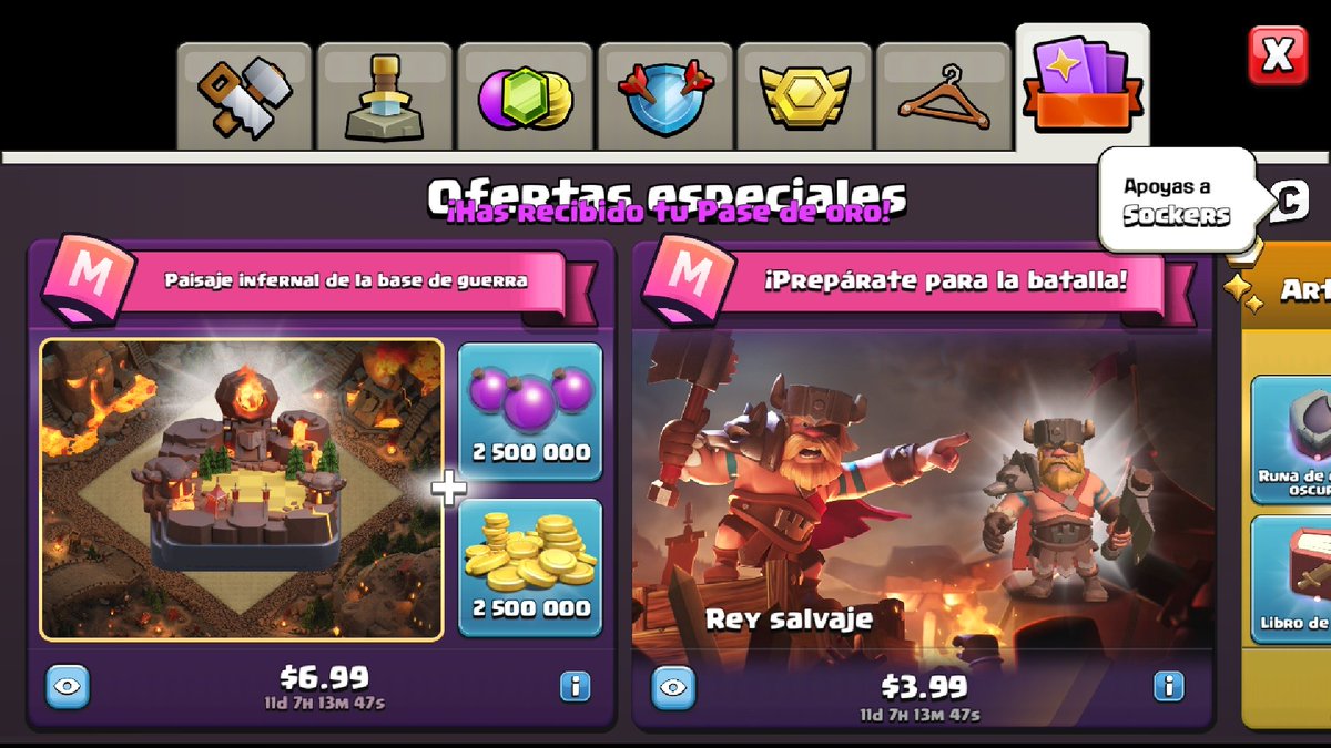La skin esta muy buena, era inevitable 🙈
<a href="/Sockers_/">Sockers SU</a> <a href="/TeamSockers_/">🔥Team Sockers🔥</a> 
Ojito que la compre antes de ganarme el pase 😁