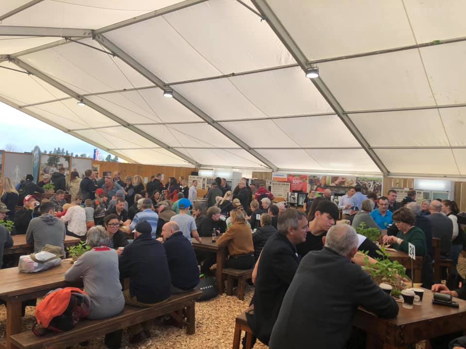 The Rabobank marquee is pumping at Fieldays. So many great conversations happening. If you want to be part of it we're on D Street. See you there. #fieldays2021 #rabobank