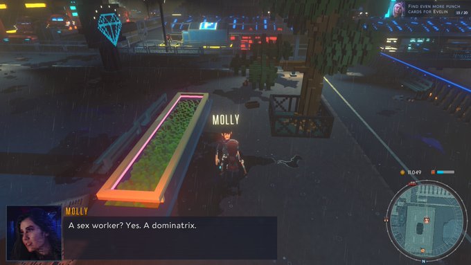 Shout out to @ionlands for putting a Dominatrix character in Cloudpunk and calling her a sex worker &amp;<a class="tags" target="_blank" title="On Twitter" href="/?out=eyJ0eXAiOiJKV1QiLCJhbGciOiJIUzUxMiJ9.eyJpYXQiOjE3MjE3NzQ4NjksImlzcyI6InR3cG9ybnN0YXJzLmNvbSIsIm5iZiI6MTcyMTc3NDg2OSwiZXhwIjoxNzUzMzEwODY5LCJyZWRpcmVjdF91cmwiOiJodHRwczovL3R3aXR0ZXIuY29tL2lvbmxhbmRzIn0.QUokI0VRUM57hL74XKzY7TELT_AAcTBV1J4JYyrKfaE5A2Lol5_t-bpgg20norkDjuWRf6yBXzBYrqeFGkm9dw">@ionlands</a>