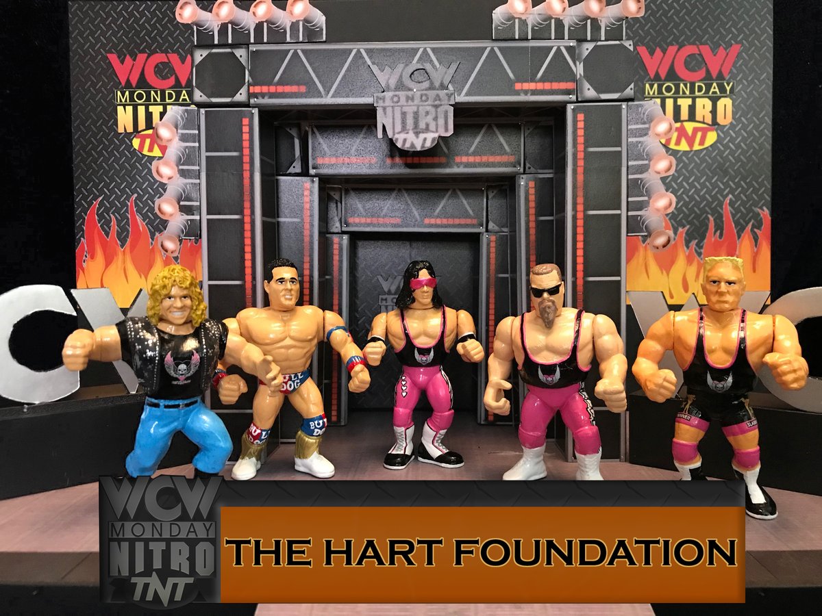 What are The Hart Foundation doing on Nitro with the WWF championship belts?

My latest creations

#CustomHasbro #BretHart #BritishBulldog #BrianPillman #JimNeidhart #OwenHart #WWF #WWE #ScratchThatFigureItch #CustomWWEHasbro