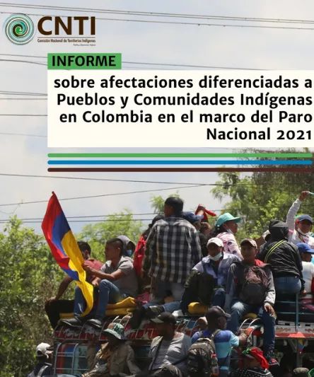 CNTI_Indigena's tweet photo. 📌| Desde la #CNTI y #ACIPS presentamos ante la @CIDH un informe sobre el panorama de las
afectaciones a Pueblos y Comunidades Indígenas, en el marco del #ParoNacional con la visita de trabajo del 8 al 10 de junio
de 2021.
👇🏽| Informe completo, aquí:
https://t.co/XI4aC4qfVJ https://t.co/p0eGYmXhVX