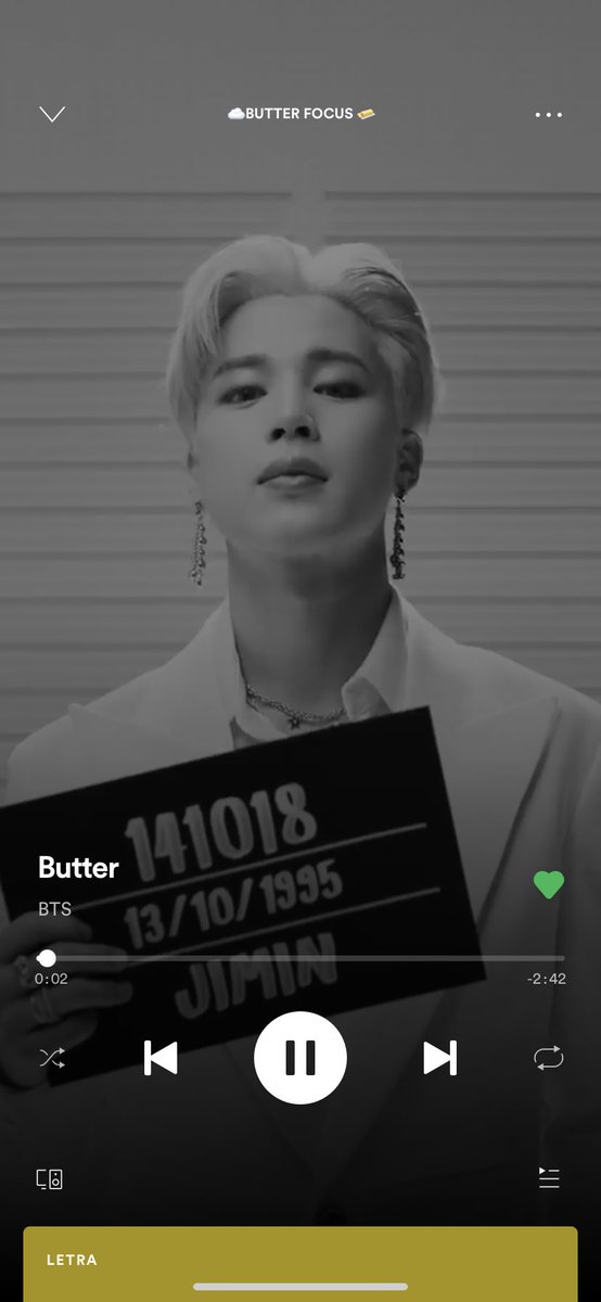 haosito_o's tweet photo. @btschartses Comenzamos!! #GlobalArmyWithButter https://t.co/XUOtfUYsIg