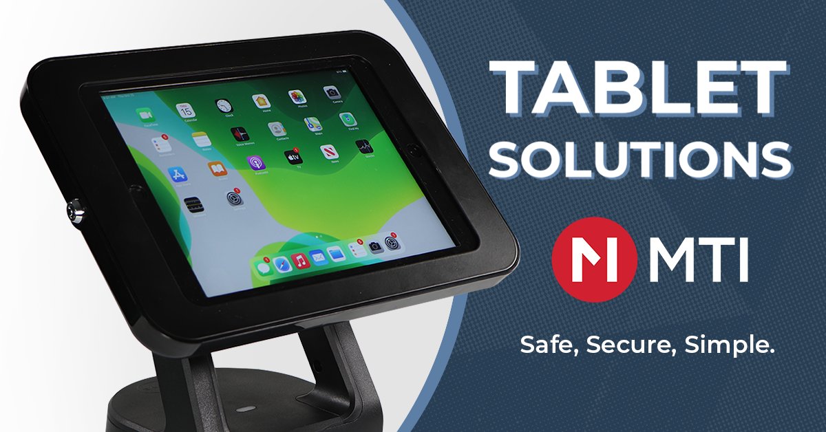 MTI_GS's tweet photo. Join us next week at NRF Converge 2021 to find out how MTI Tablet Solutions are safe, secure, and simple ways to improve tech ROI!

#MTI #smartretail #smartlossprevention #assetsecurity #MTIconnect #smartlocks #MTIglobalservices #MTIBreakFix #MTIInstall #MTIPreventivemaintenance https://t.co/aMHtUSDtDg