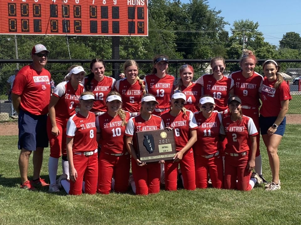 979Xfm's tweet photo. CONGRATULATIONS to the St. Anthony Lady Bulldogs on their 2nd Place finish at the state tournament in Peoria! Hats off to a great group of young women and a tremendous season! ♥️🥎 https://t.co/s6KaGr1Vty
