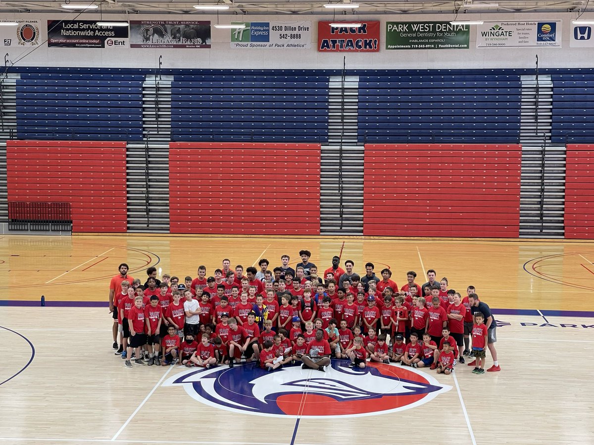 SteelCityMBB's tweet photo. HUGE thank you to all who attended our Youth Camp over the past 3 days! We hope to see you all next summer for more PACK hoops🐺#PITP https://t.co/IO61a0CqKN