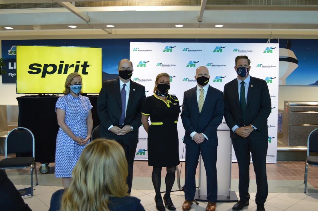 SpiritAirlines's tweet photo. Letβs GO somewhere NEW! Weβre excited to announce weβre bringing #MoreGo to New Hampshire with 4 nonstop flights from @flymanchester to sunny Florida! Nonstop service begins October 7, 2021. Get ready to #LiveFreeAndFly! #FlyMHT #LiveFreeSpirit #MoreGrow https://t.co/gIx5ANIOhu