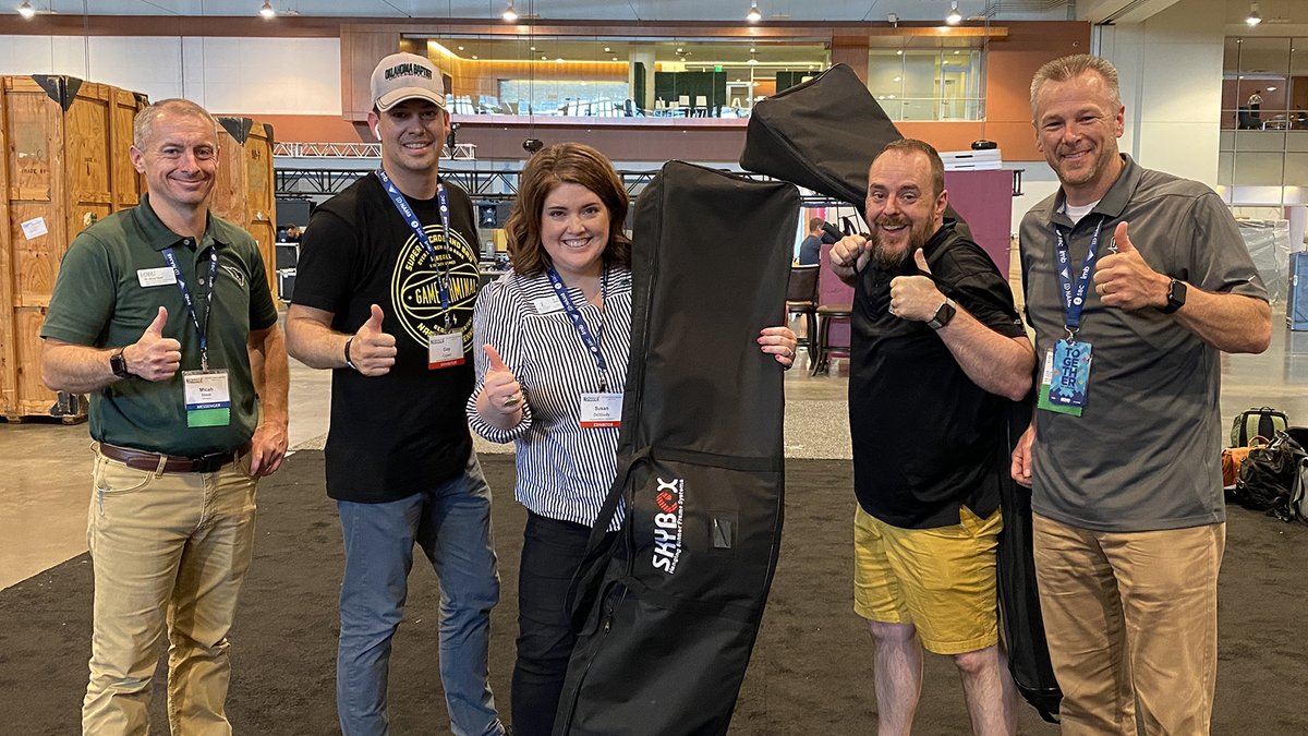 obunews's tweet image. Thanks to everyone who visited us at #SBC21! We’re already looking forward to seeing you next year in Anaheim! #obubison #obufutureshapers #sbc21 #obusbc21