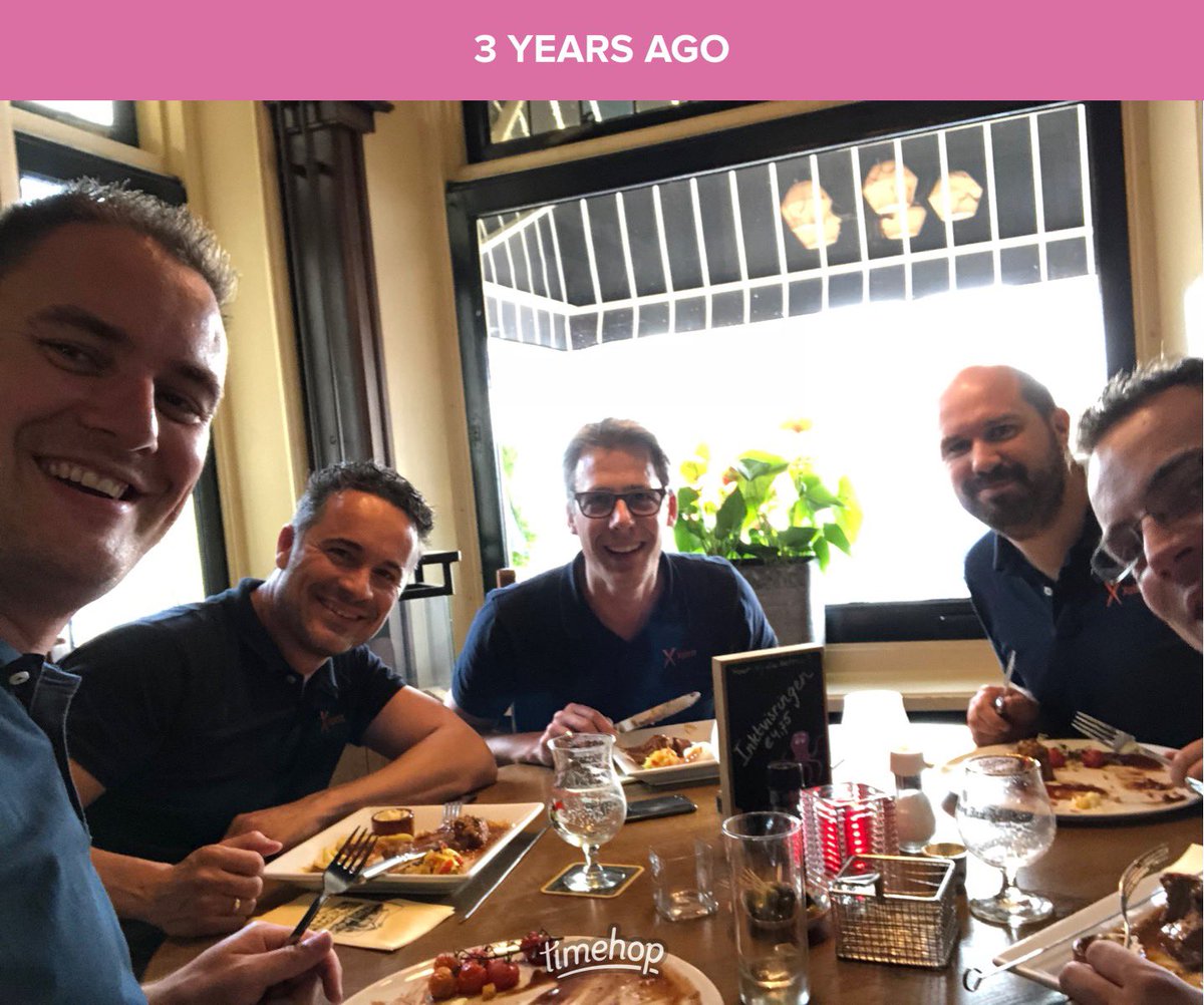 RobBos81's tweet image. Three years ago I had my first @gdevopsbc experience with the team. This was the closing dinner of our own location @Xpiritbv.
What a journey it has been so far 🤩. Fond memories!