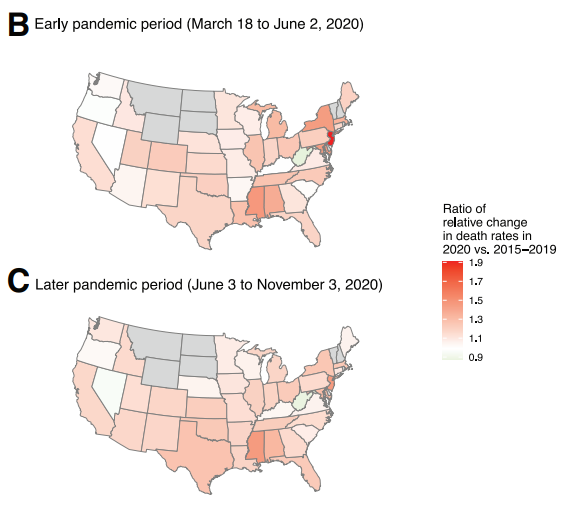 🚨 New COVID-19 Study:
Increase in Diabetes Mortality Associated With COVID-19 Pandemic in the U.S.

Read full article (free):
care.diabetesjournals.org/lookup/doi/10.…

#COVID19 #diabetes