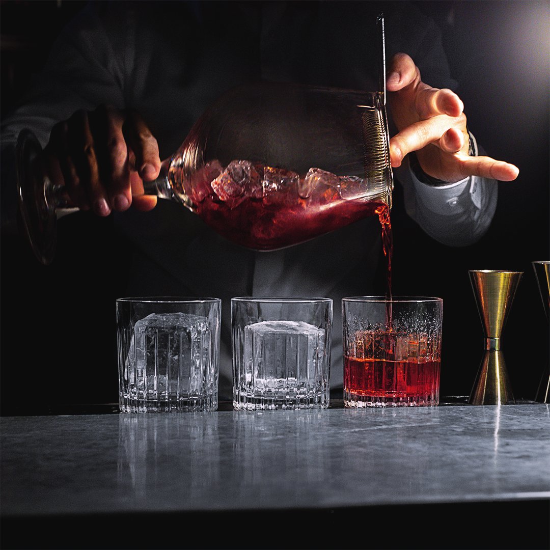 Tres partes iguales crearon el patrón del Negroni.