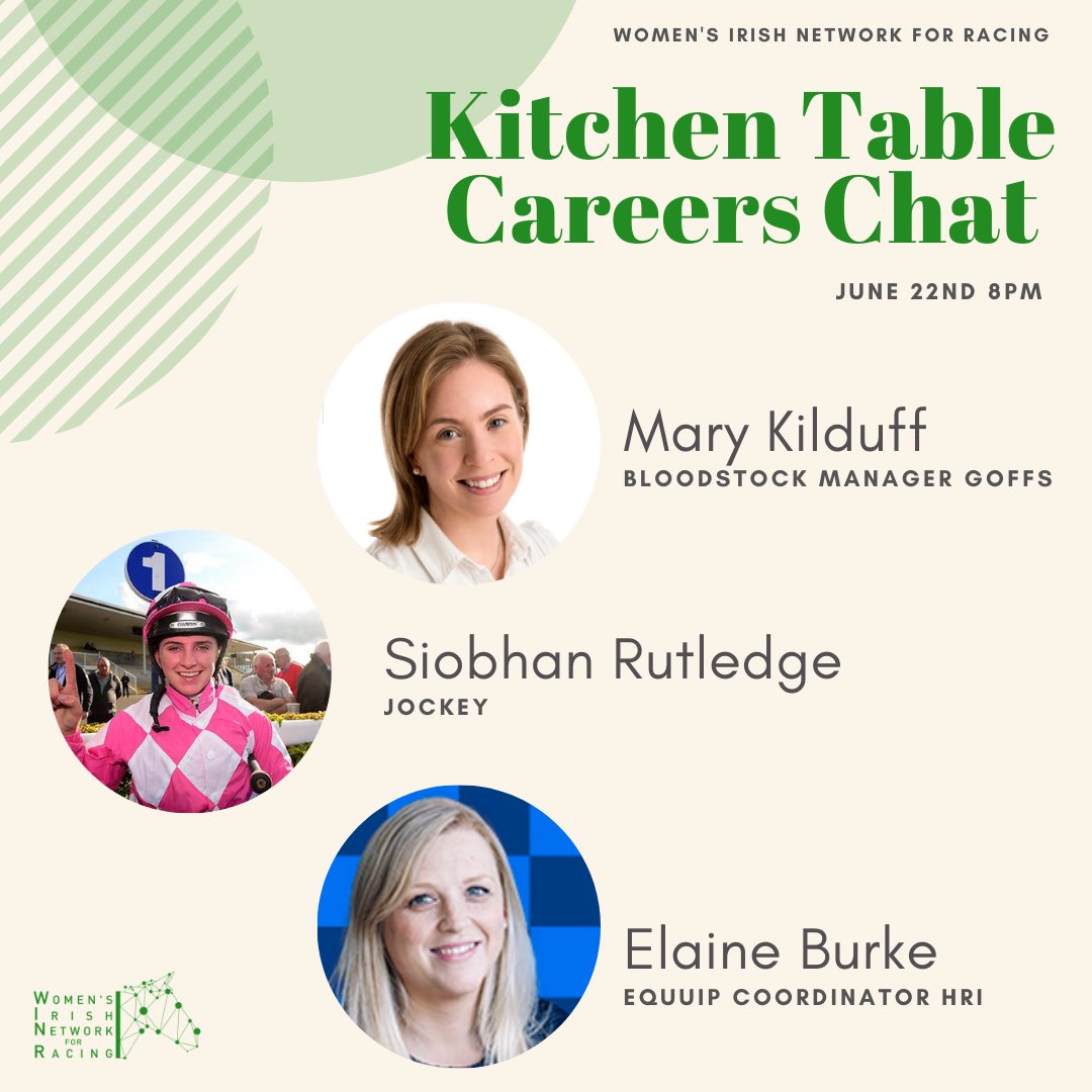 WINforRacing's tweet photo. We’re going live tomorrow with the sign-up details for next Tuesday’s Kitchen Table Careers Chat so 👀 this space…. https://t.co/iqCTEsq3An