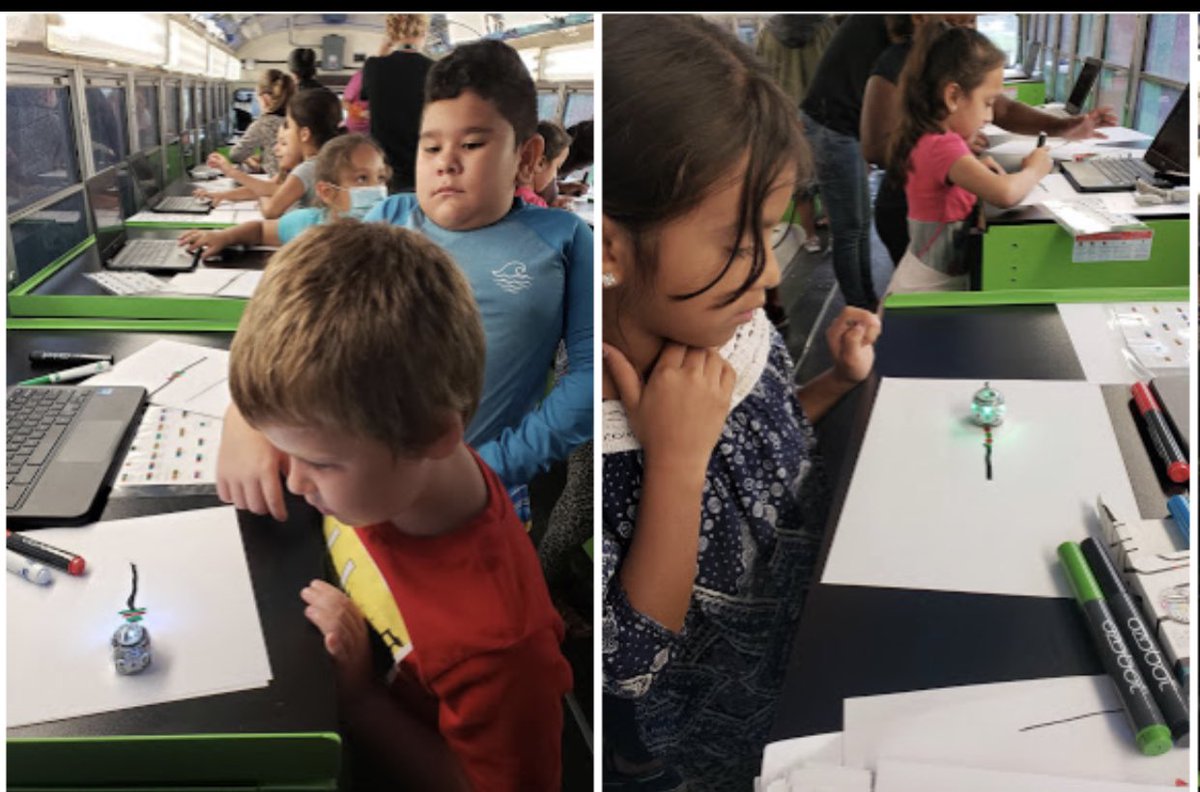 The STEAM Machine visited Romeo Elementary today! What could happen if all students in Marion County understood the basics of coding before middle school? Do you see future tech geniuses? We do! <a href="/MarionCountyK12/">Marion County Public Schools</a> <a href="/MCPS_Elementary/">🍎 MCPS Elementary Education</a> <a href="/RomeoElementary/">Romeo Elementary</a> <a href="/MCPS_choice/">MCPS_SchoolChoice</a> <a href="/Ozobot/">Ozobot</a>