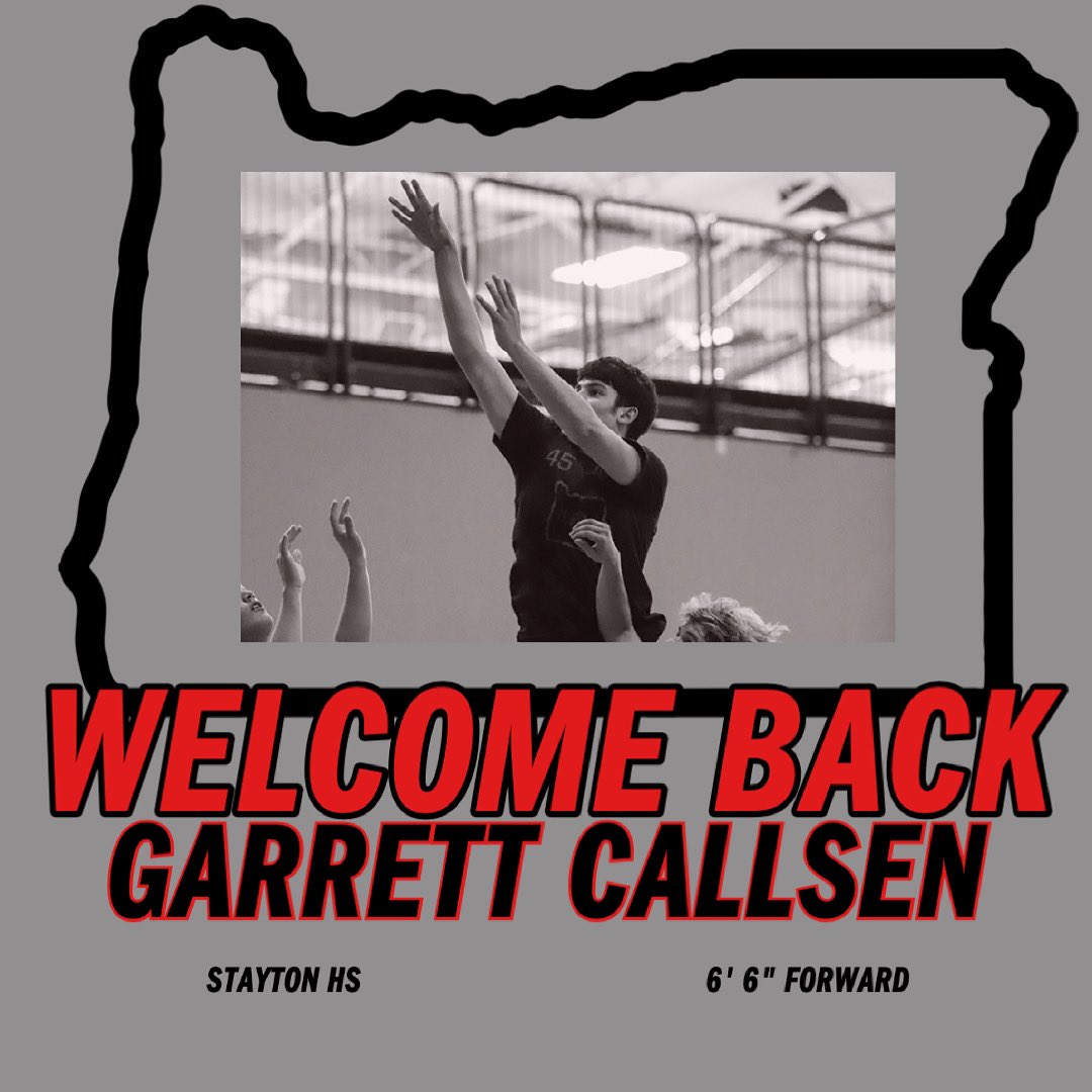 ONEBasketballOR's tweet photo. 17U Elite Roster Announcement

Welcome back, Garrett Callsen (Stayton HS / 2023). Garrett adds much need size to our squad. He is slowly coming into his own and is poised for a breakout summer season with FTS Hoops. https://t.co/tgIHhAP3mO