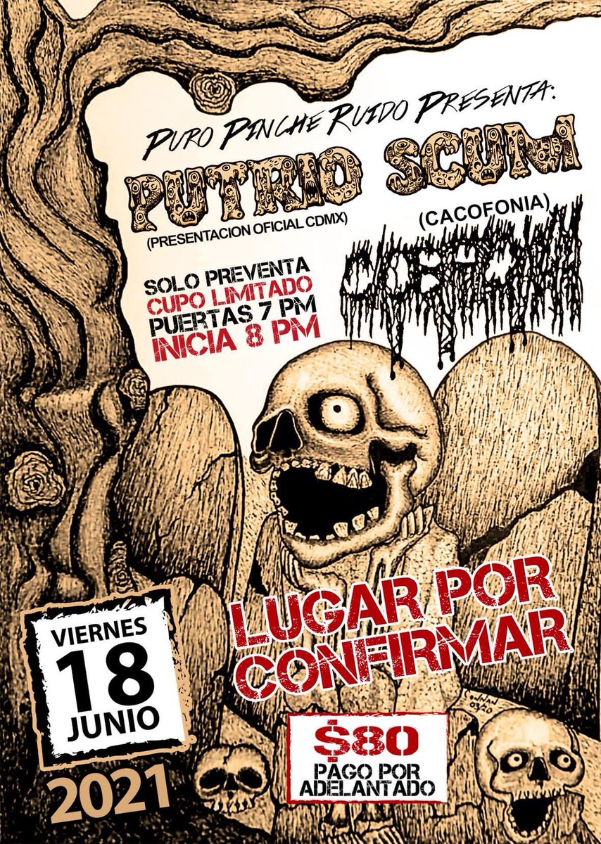 Algunos shows para este mes.
18 junio #PuroPincheRuido #PutridScum #Cacofonia

19 junio #MaliciaEnElAlicia <a href="/vglnts/">VGLNTS</a> <a href="/multiforoalicio/">Multiforo Alici@</a> 

23 junio #CicloHipnosis, #ElCultoDelOjoRojo, <a href="/ForoIndierocks/">Foro Indie Rocks!</a> <a href="/HipnosisMX/">Hipnosis</a> 

26 junio #Dictum, #Blackthorn, #Shoah, #ForoBizarro

#BlastBeat105