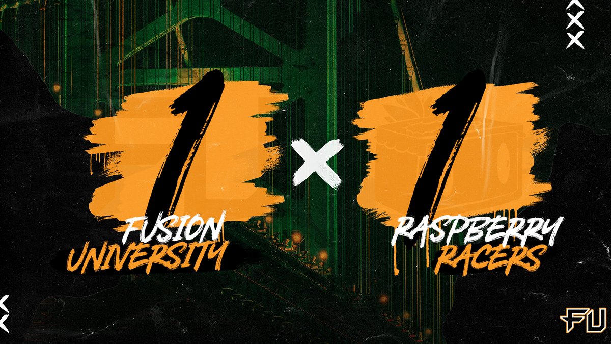 Raspberry Racers brought the heat on Junkertown, all tied up. 

Let's pull ahead in the next one! #GoFU