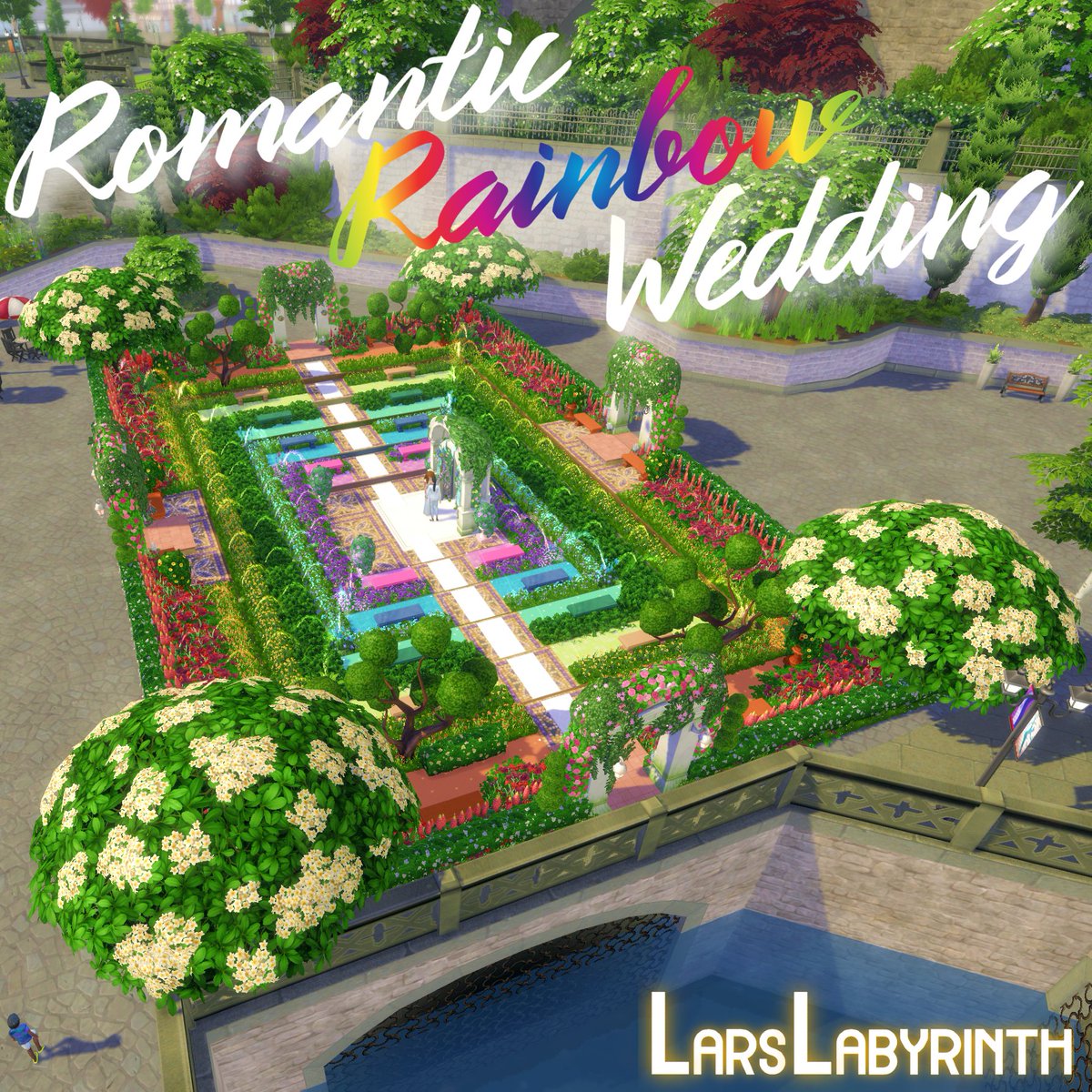 LarsLabyrinth's tweet photo. Romantic Rainbow Wedding
The wedding version of my Pride Plaza lot
Available on the Sims 4 Gallery: LarsLabyrinth
-
#sims #sims4 #sims4gallery #thesims4gallery #simsgallery #simsbuild #simslgbt #sims4lgbt #simspride #simsgay #showusyourbuilds #simswedding #sims4wedding #gaysims https://t.co/YFKvljyQdx