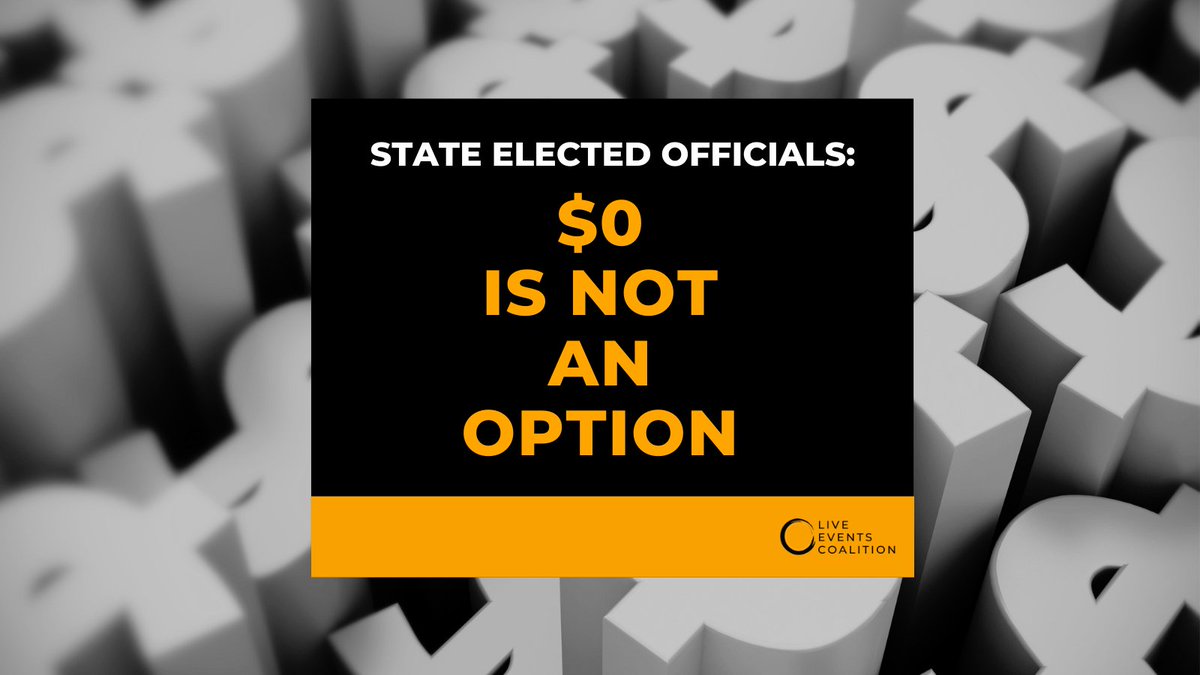 Al_Mercuro's tweet photo. Congress sent money to help other small businesses disproportionately impacted by COVID but not to us.
Help us! It's your duty!
Stand up for state grant programs with ARP Funding for the hardest-hit industry-The Live Events Industry! @LiveEventsCo #ARPFunding
#SaveSmallBusiness https://t.co/GxaRFxDp0f