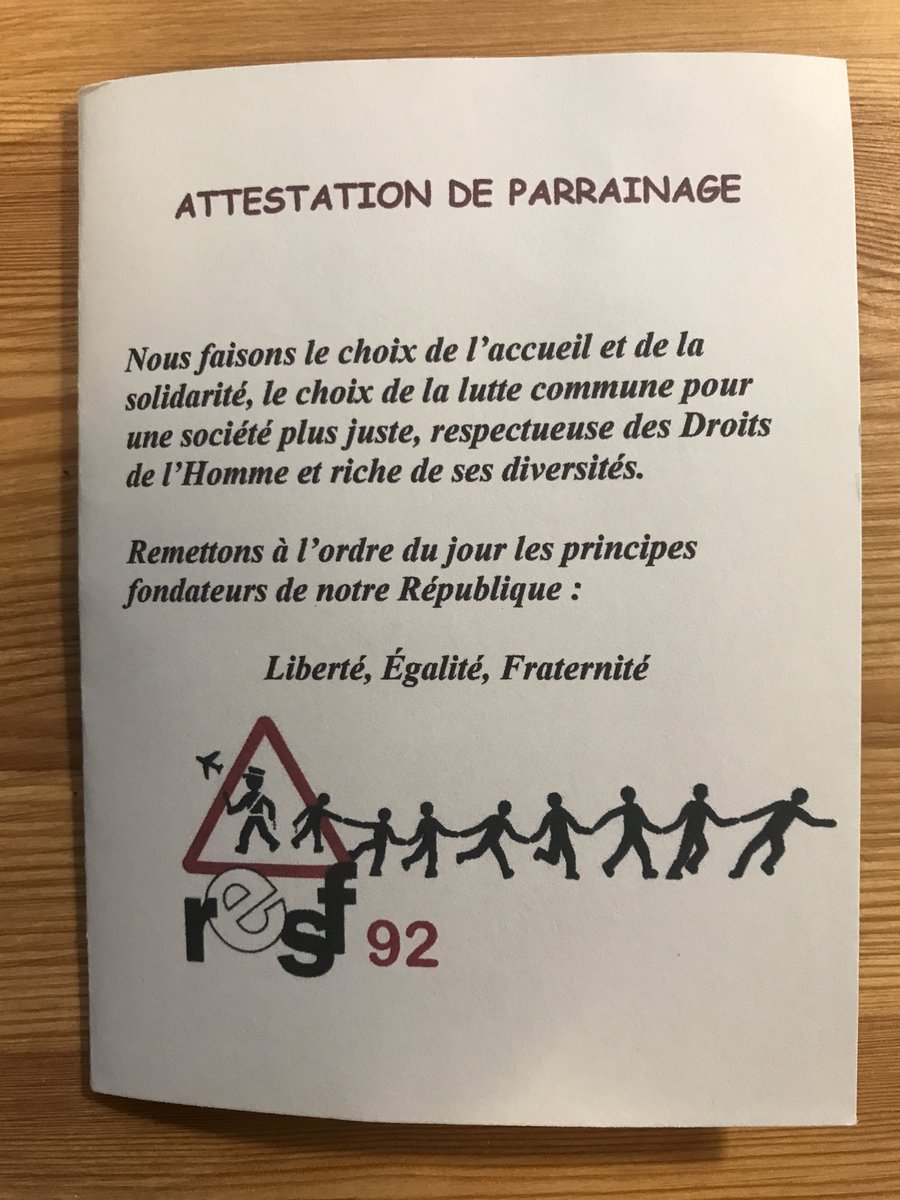 Je vous présente Abdoulaye. C'est mon filleul. Guinéen, il a 18 ans. Alors qu'il est inscrit en CAP et a obtenu un contrat d'apprentissage, la @Prefecture92 vient de lui délivrer une #OQTF Je m'engage à le soutenir dans son droit de vivre dignement en France.