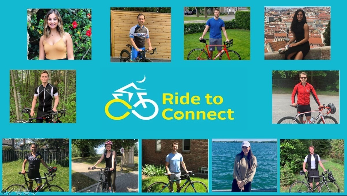 uOttawaMed's tweet photo. Last summer, @uOttawa MD students started #RideToConnect, a charity that raised $53K to help seniors combat social isolation during #COVID19. This year, the team has partnered with @bruyerecare and @connectedcdns for a goal of $75K. 

Join the cause: https://t.co/hrgQncpfQq https://t.co/zU7XvWapHG