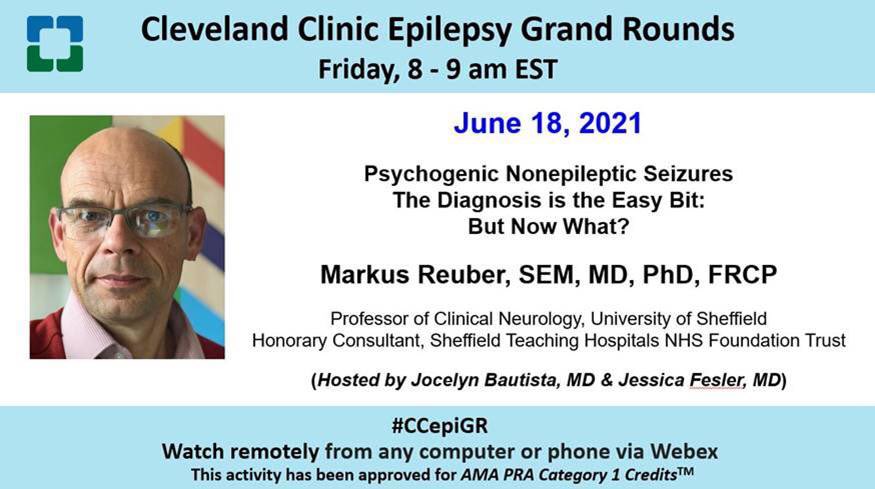 Fantastic opportunity to learn about PNES from Dr Reuber! Join us! Thanks much to Dr Bautista and <a href="/drjesfes/">Jessica Fesler MD, MEd</a> for hosting! Link: protect-us.mimecast.com/s/eF33CQWmDrfk… #CCepiGR #epilepsysurgery <a href="/AMoosaMD/">Ahsan Moosa Naduvil, MD 🧠⚡️</a> <a href="/imadmnajm/">Imad Najm</a> <a href="/LalDennis/">Dennis Lal</a> <a href="/VineetPuniaMD/">Vineet Punia</a> <a href="/balukrishnan/">Balu Krishnan</a>