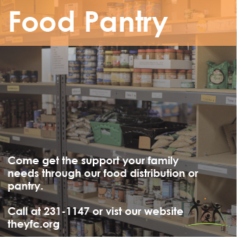 Food Pantry tomorrow!