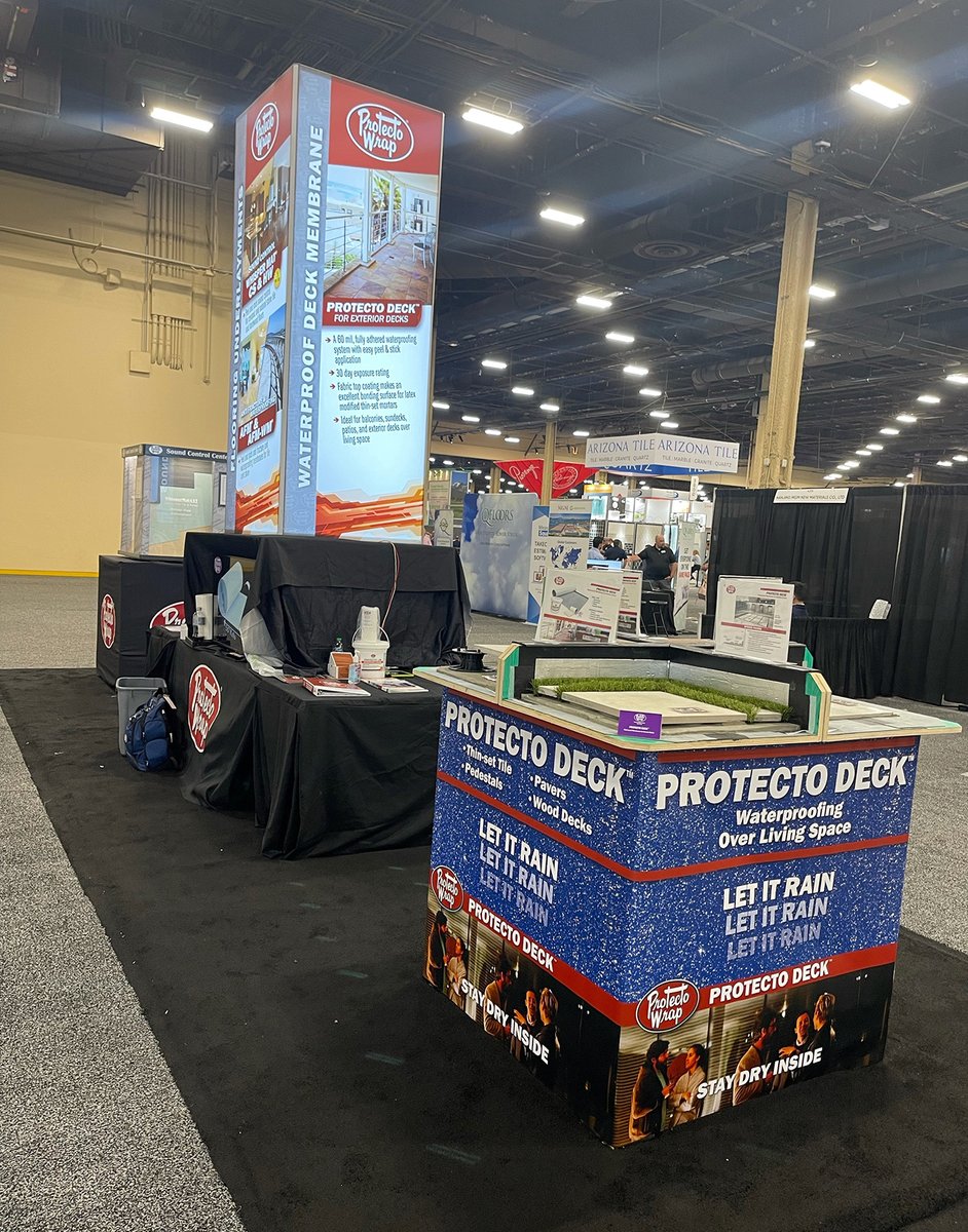 ProtectoWrap's tweet image. Excited to be back! Stop by The International Surfaces Event at the Mandalay Bay in Las Vegas, booth 4311. #TISE2021