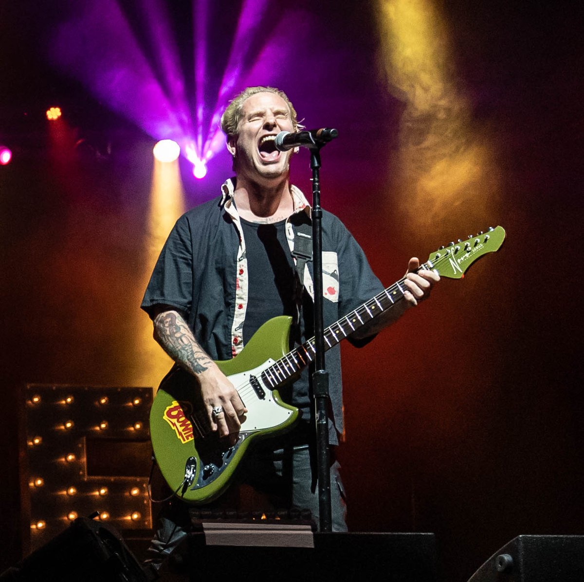 mnprmagazine's tweet photo. #CoreyTaylorโs #CMFT Tour hits The Quad Cities USA.
Embarking on his solo tour promoting his newest release, CMFT, Taylor made a two-night stop in East Moline, Illinois, at #TheRustBelt.
Sheryl Clark went along and brought back some awesome images. https://t.co/EK65Wnhv52 https://t.co/P6cU0HxAx4