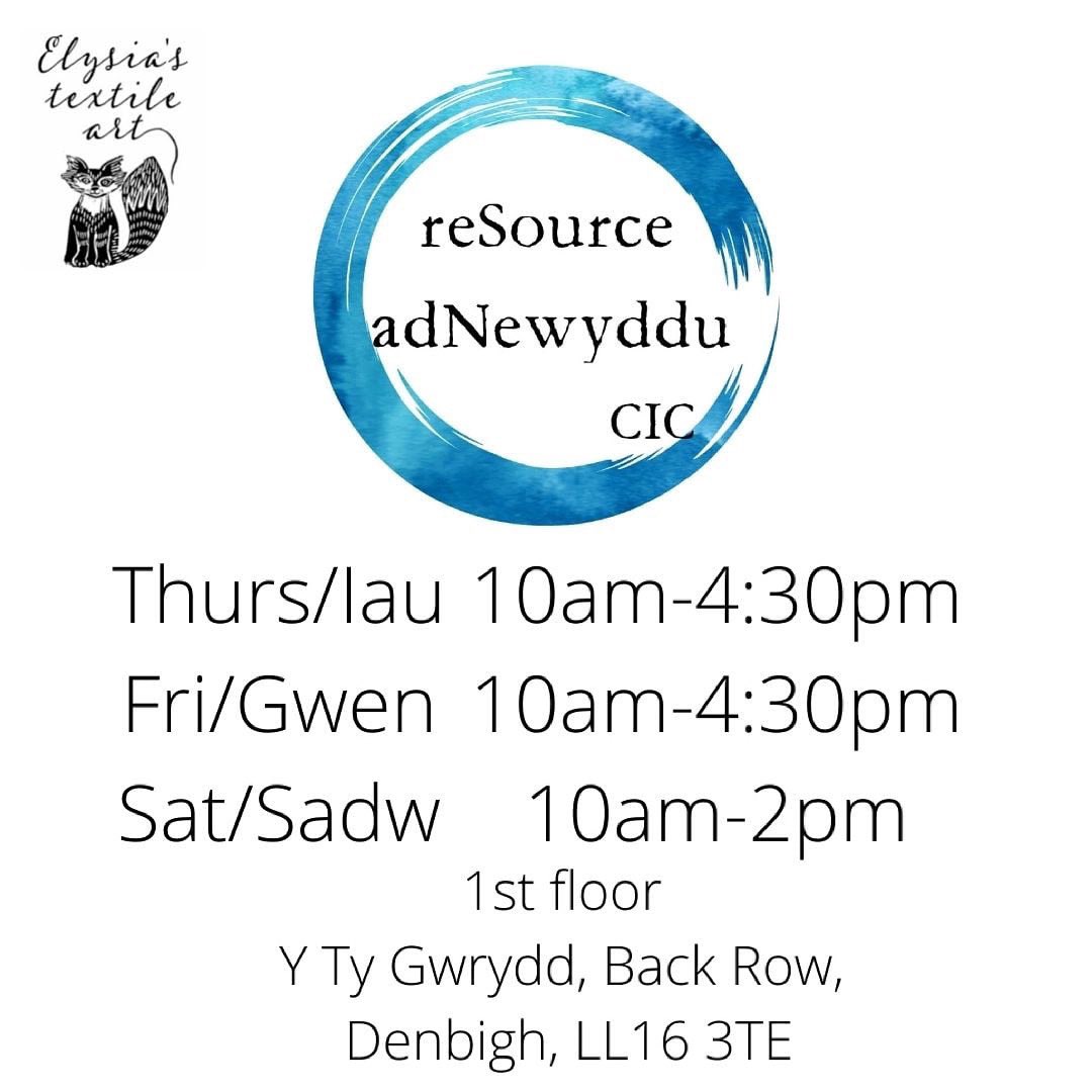 Opening day the reSource reUse Store tomorrow (thursday 17th)