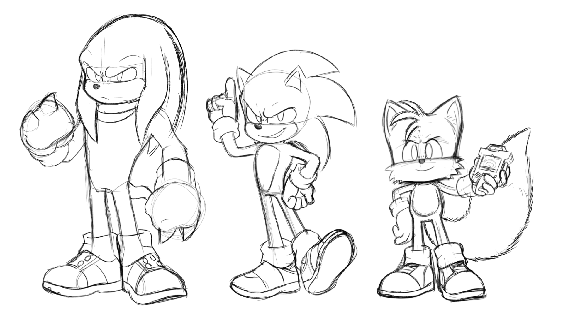 Justin M. on X: (WIP) Getting a lockdown on the style I'll be drawing the  movie versions of Team Sonic #SonicMovie2 #sonicmovie #SonicTheHedgehog  #sonicart #sonicartist #Sonic30th #sonicfanart  / X